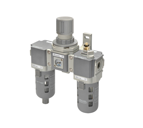 HZE-C Szűrő + szabályzó + olajzó