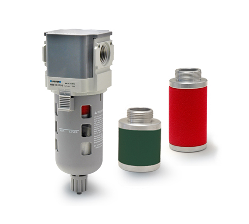 HZE1G/HZE2G Aktívszén szűrők 1-2-es méret