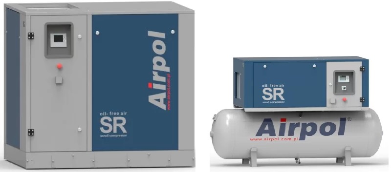 Olajmentes spirálkompresszorok