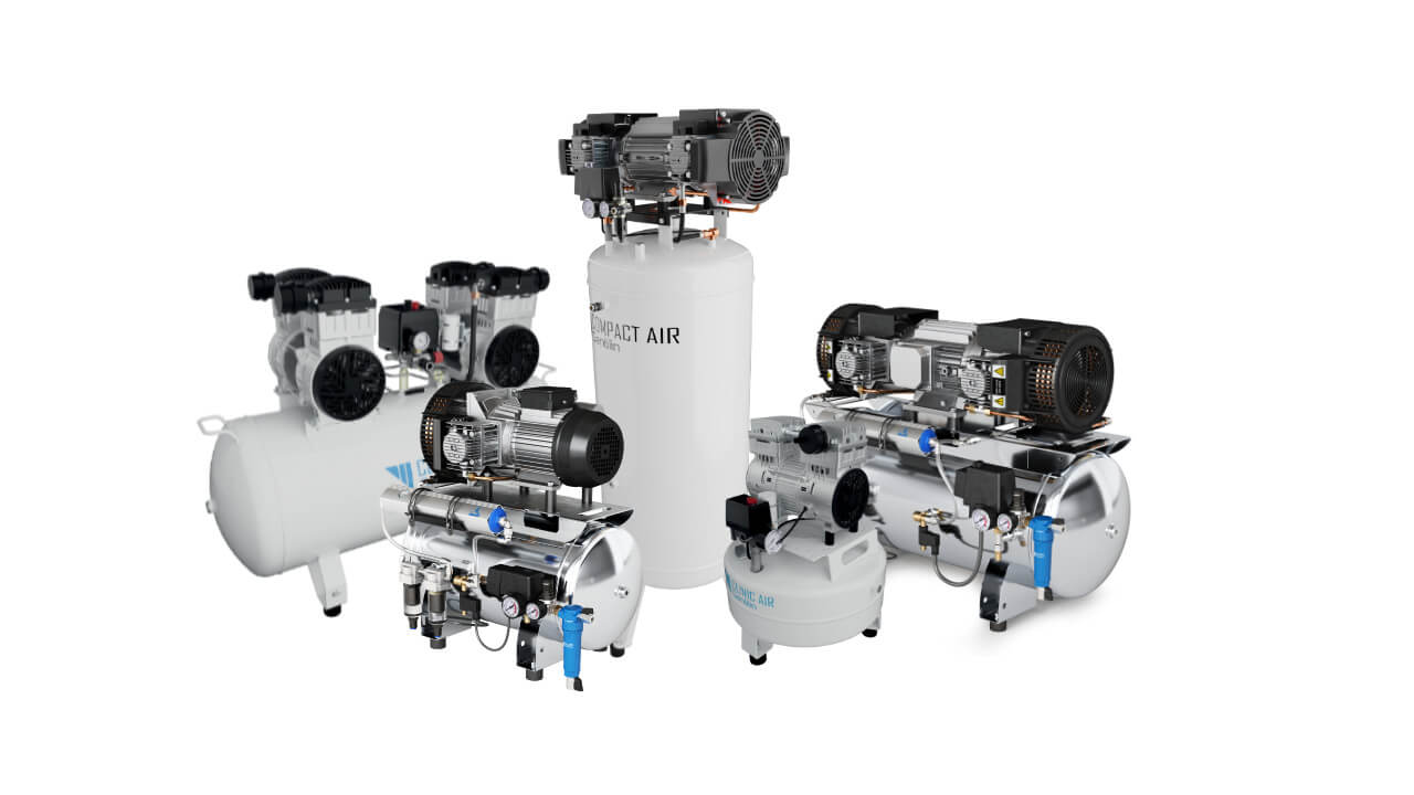 Fix telepítésű olajmentes kompresszorok (Process Air)