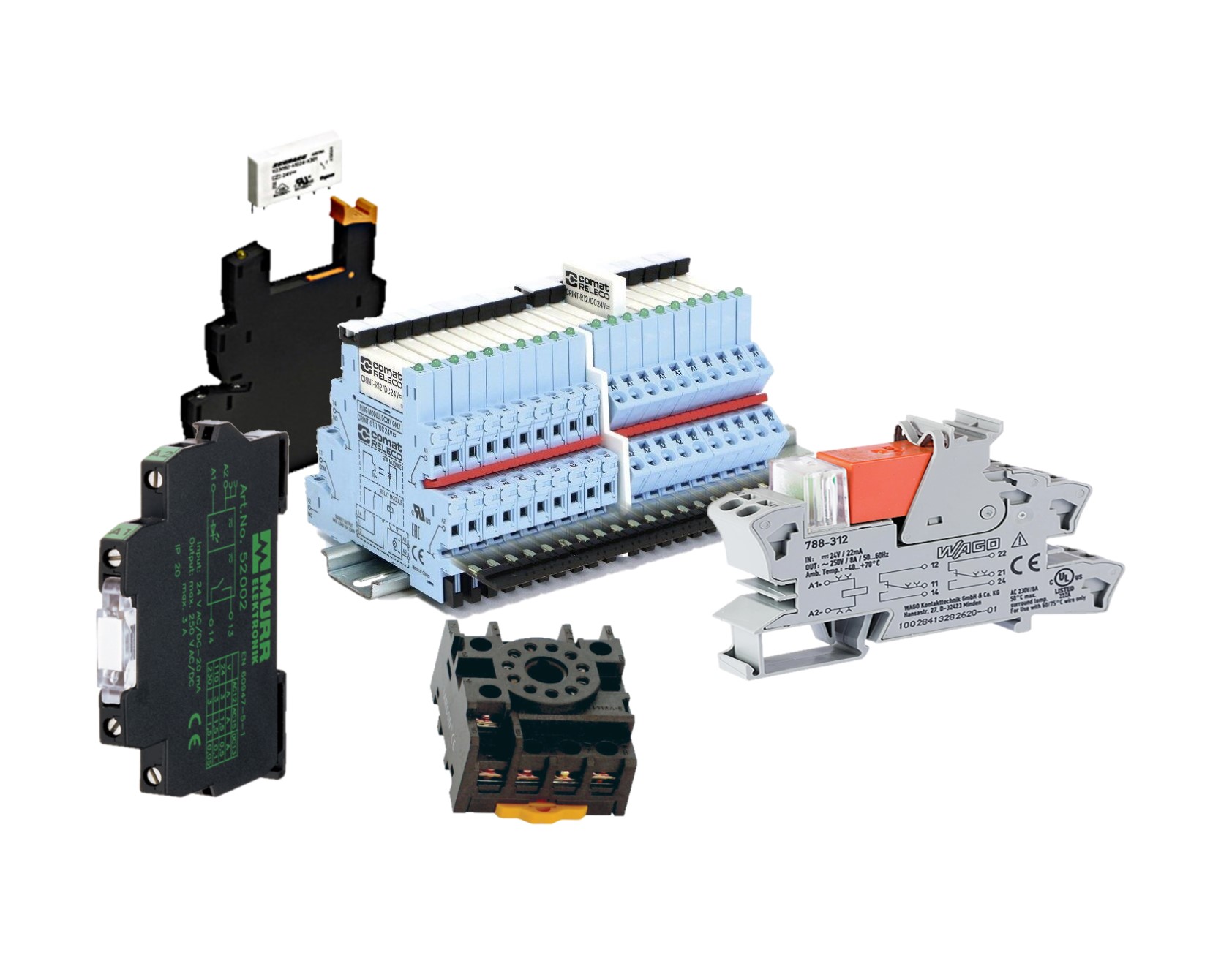 Relék és Optocsatolók