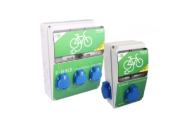 E-bike töltőállomás