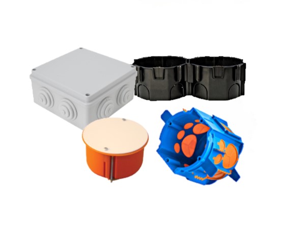 Installációs dobozok, tokozatok