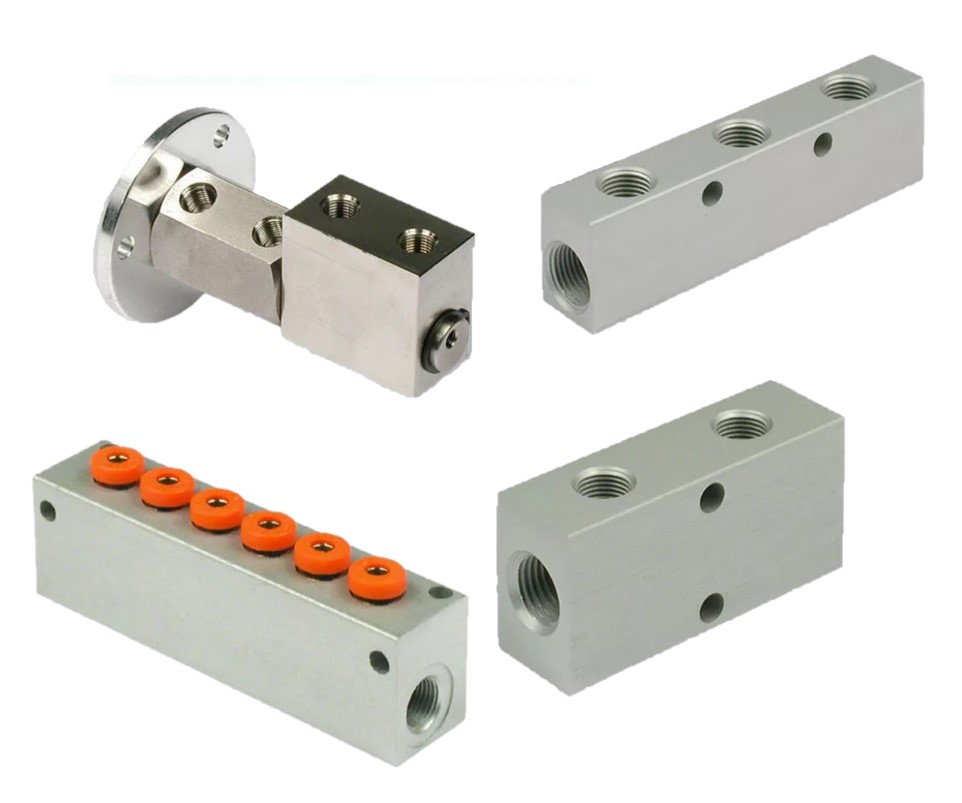 Forgó csatlakozók és levegő elosztók