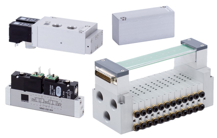 Szelepszigetek multipólusú csatlakozóval