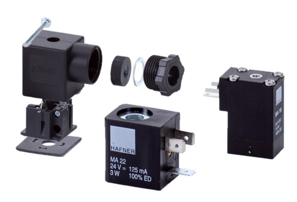 Mágnestekercsek, elektromos csatlakozók