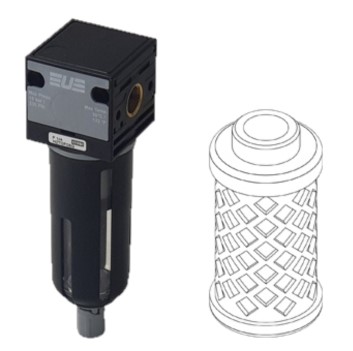 HZT-GD Szűrő aktív szénnel