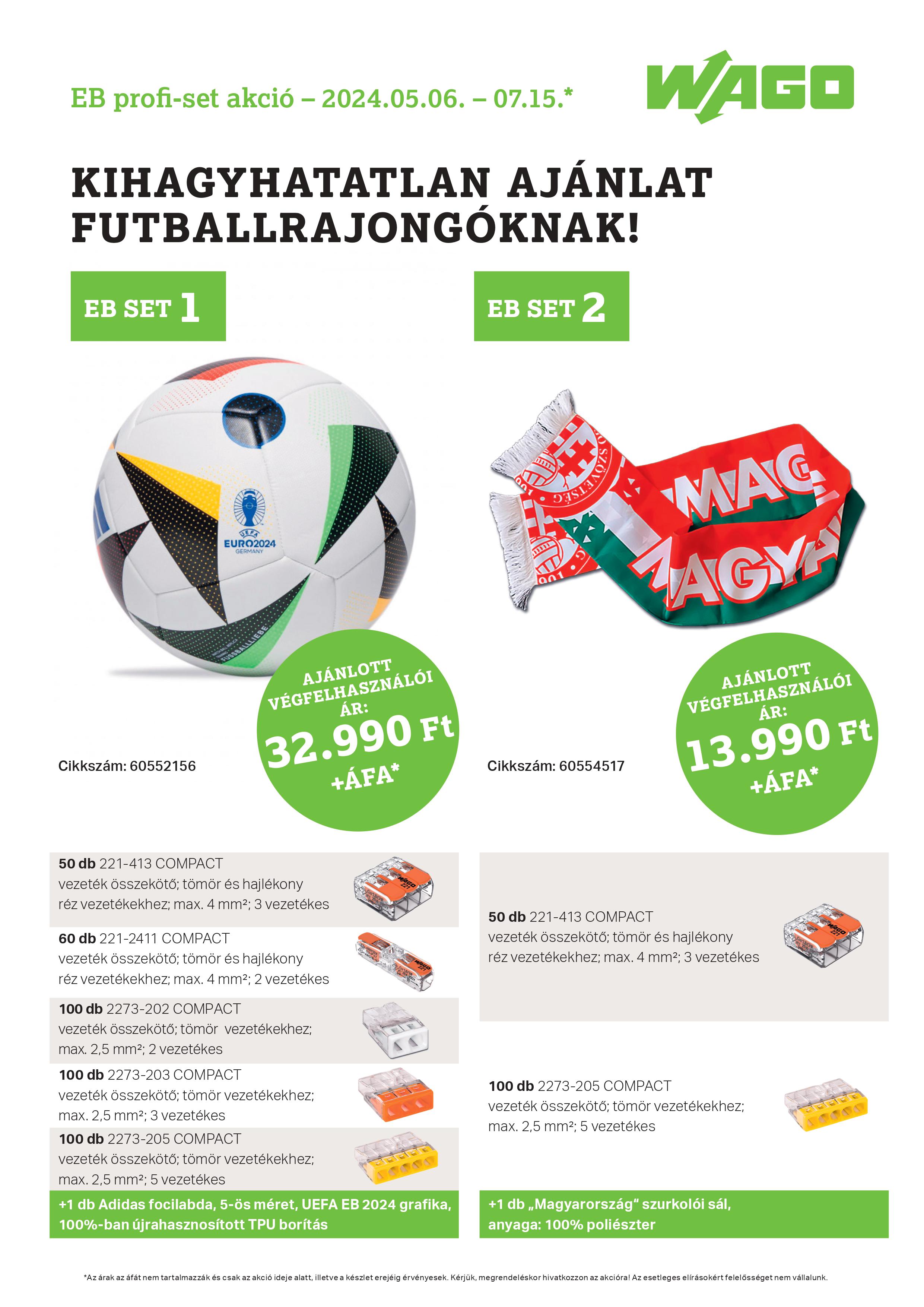Wago Foci EB akció!
