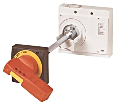 SCHRACK MC496618 Ajtókuplung hajtás MC4-hez lakatolható piros-sárga