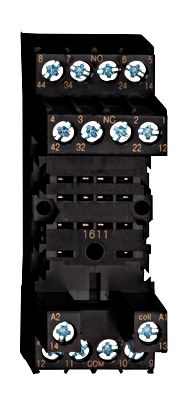 SCHRACK YPT78704 PT reléfoglalat 14p, 6A csavaros 4P