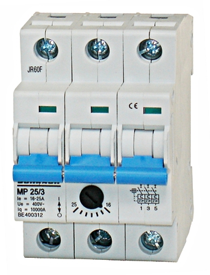 SCHRACK BE400312 Motorvédőkapcsoló 16,0-25,0A 3P 3KE