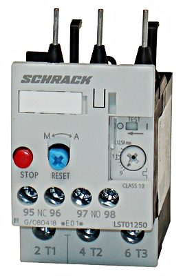 SCHRACK LST01250 Motorvédő aut. V. kézi 9.0-12.5A S0