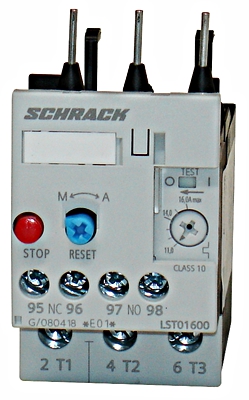 SCHRACK LST01600 Motorvédő aut. V. kézi 11-16A S0