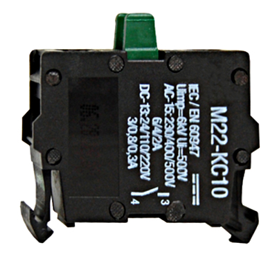 SCHRACK MM216380 NO érintkező alaplapra rögz.csavaros kap.